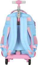 Kit Mochila Rodinhas Stitch Lancheira e Estojo