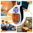 Aquecedor Elétrico Portátil para Tomada com Controle Remoto - WarmEase