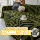 [COMPRE 1 LEVE 2] Capa de Sofá Elliane (Design Inovador para sua Casa) +BRINDES: 2 Almofadas
