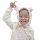 Casaco Infantil de Inverno Peluciado com Design de Carneiro