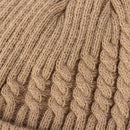 Gorro de Tricô Forrado Unissex para Inverno