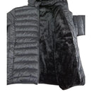 Jaqueta Masculina Puffer Peluciada com Capuz Removível