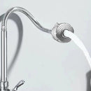 Torneira de Parede Inox Prata para Cozinha com Chuveiro 360° – Luxo